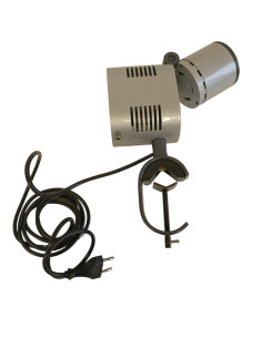 Lampe à pince réglable Artemide A0821200 Pilade grise 55 W